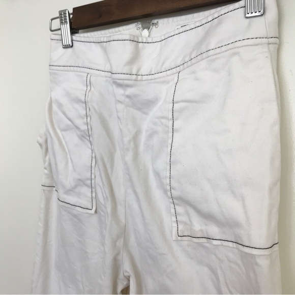 Lovers + Friends white high waist wide leg pants - Picture 3 of 9